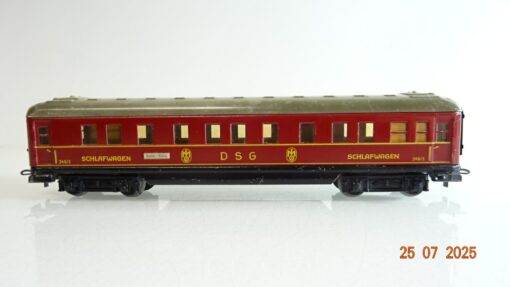 Märklin H0 346/3 Schlafwagen der DSG Blech PR9258 o. – Bild 4