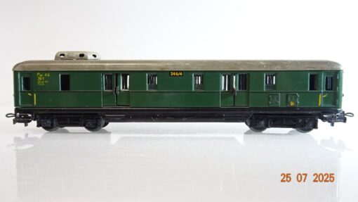 Märklin H0 346/4 Gepäckwagen Blech PR9273 o. – Bild 3