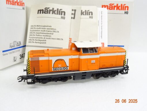 Märklin H0 3474 Frankreich Diesellok Serie 133 der SECO DG Delta in OVP JL1106