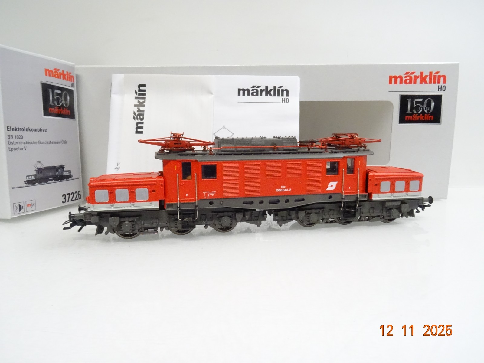 Märklin H0 37226 Österreich E-Lok 1020 044-2 der ÖBB Mfx Sound in OVP JL4452