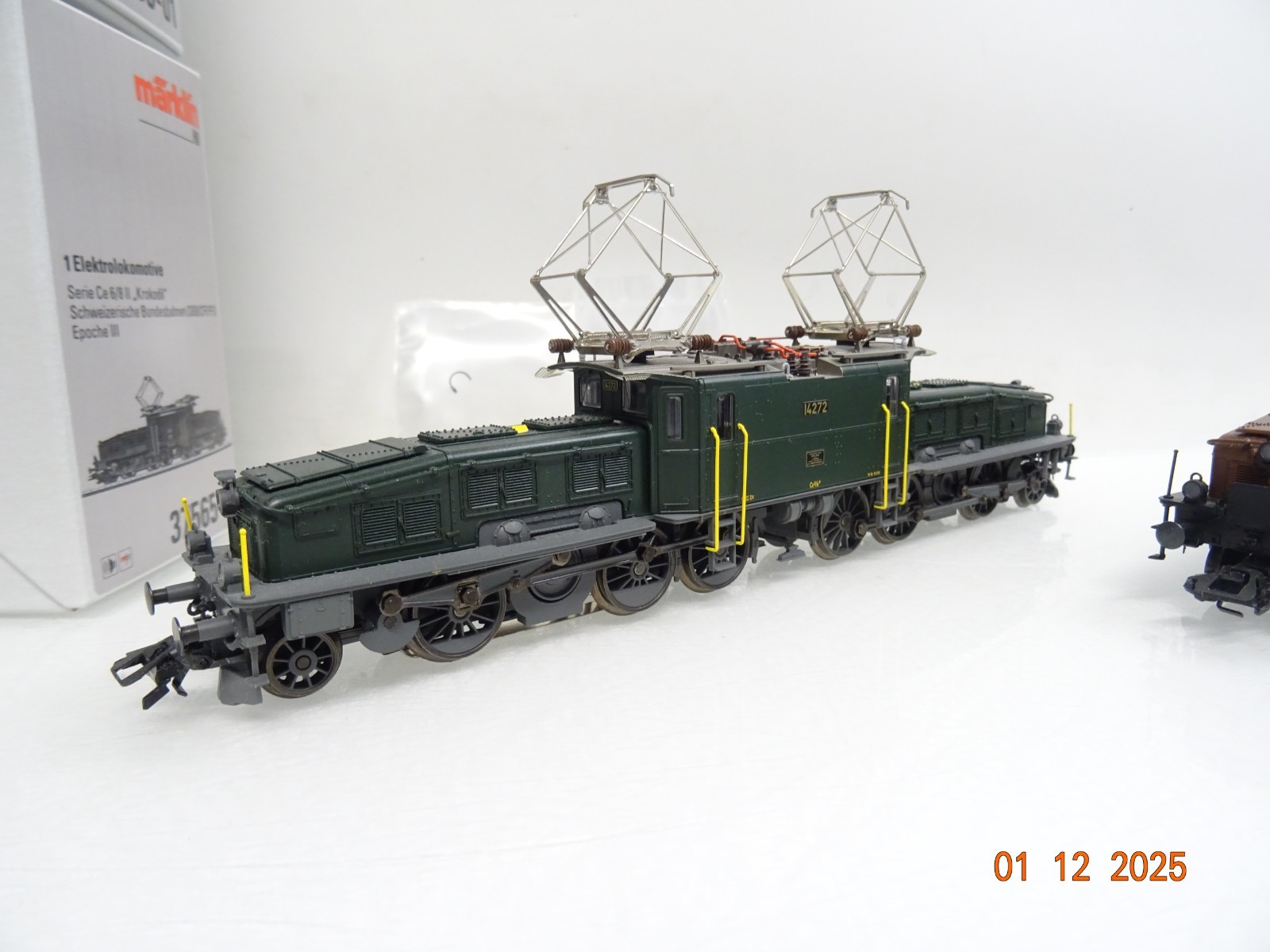 Märklin H0 37565 Schweiz E-Lok Set 2tlg. Krokodil SBB Mfx Sound in OVP JL4786 – Bild 4
