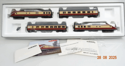 Märklin H0 37605 TEE Dieseltriebzug 4tlg. VT 11.5 Sound Digital in OVP JL2625