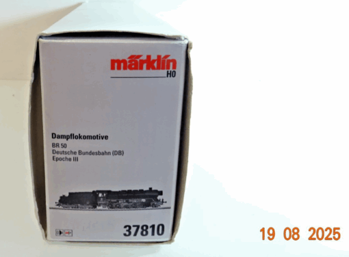Märklin H0 37810 BR50 Leerverpackung siehe Foto PK650