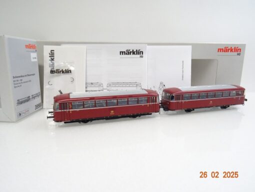 Märklin H0 39980 Schienenbus BR 798 + 998 DB Mfx Sound SoftDrive in OVP LE8973