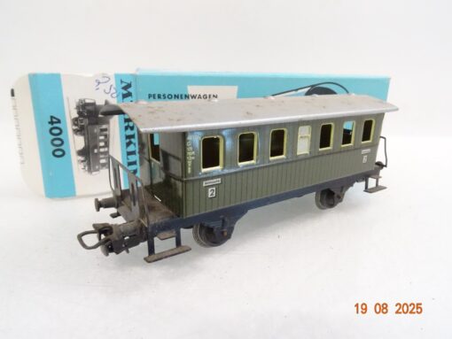 Märklin H0 4000 Personenwagen 2. klasse aus Metall, siehe Foto in OVP RR3100