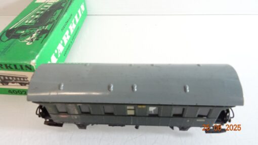 Märklin H0 4002 Donnerbüchse 2.Kl. Blech in OVP PR8717 – Bild 4