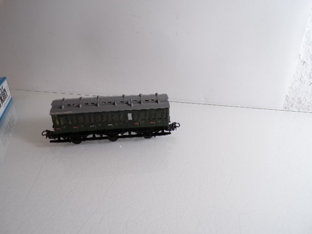 Märklin H0 4004 Abteilwagen der DB in OVP HS74 – Bild 3