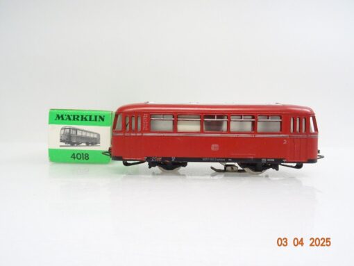 Märklin H0 4018 Beiwagen zum Schienenbus der DB in OVP PR6854