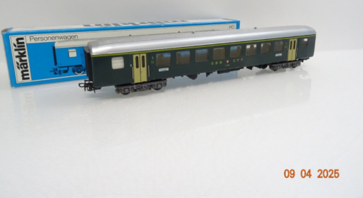 Märklin H0 4066 Schweiz Schnellzugwagen 1.Kl. der SBB in OVP LE9983