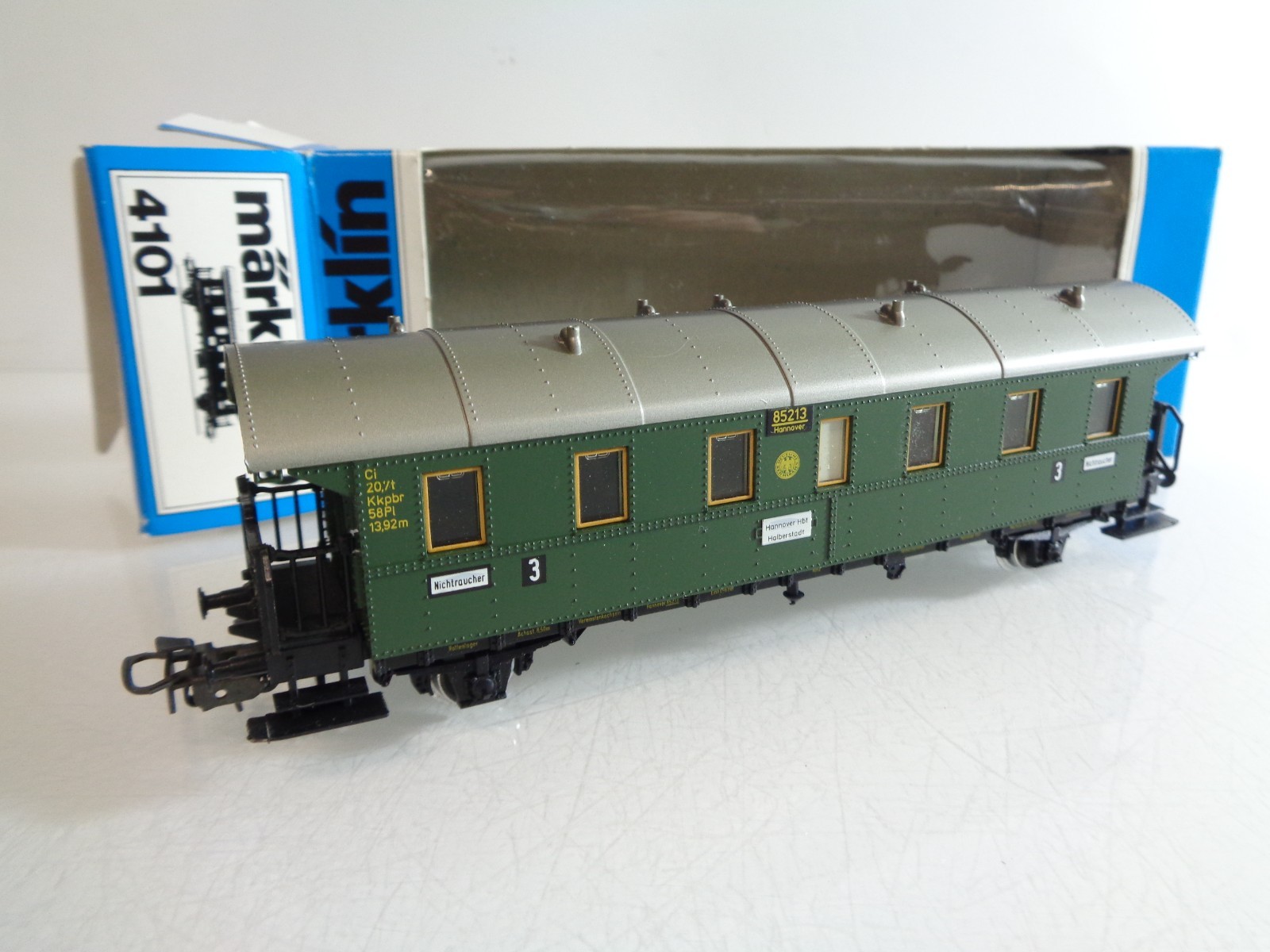 Märklin H0 4101 Personenwagen 3. Klasse der DRG in OVP RR4871