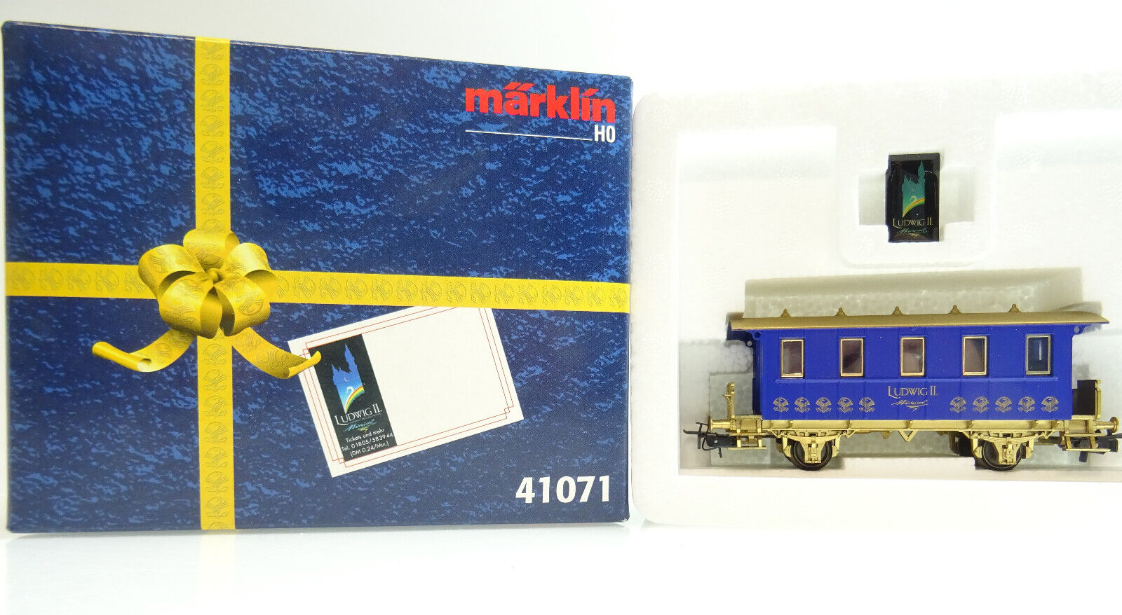 Märklin H0 41071 Sonderpersonenwagen König Ludwig II in OVP C123