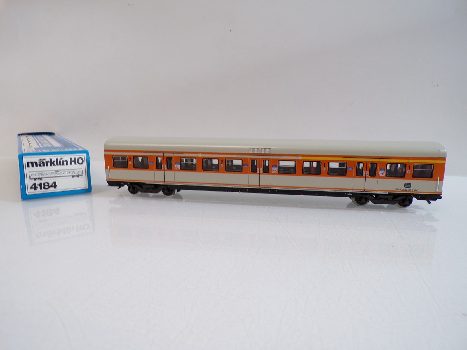 Märklin H0 4184 S-Bahnwagen 2.Kl. der DB in OVP BH2002