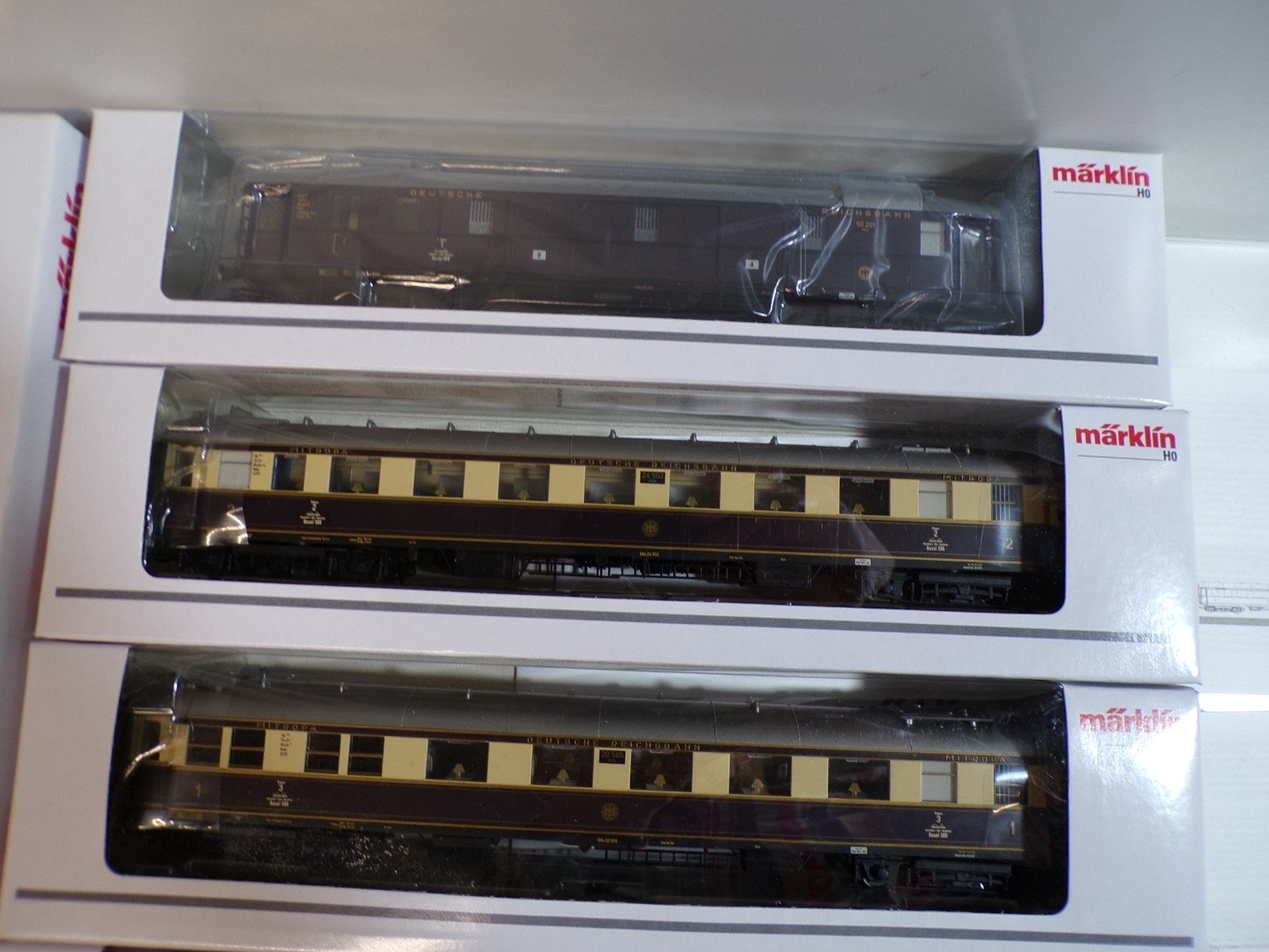 Märklin H0 41928 Schnellzugwagen-Set Rheingold 5 tlg. der DRG in OVP BH1743 – Bild 3