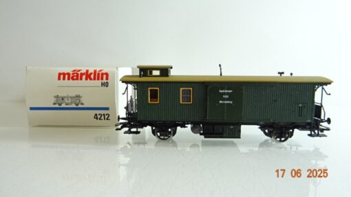 Märklin H0 4212 Gepäckwagen Württemberg in OVP PR8469