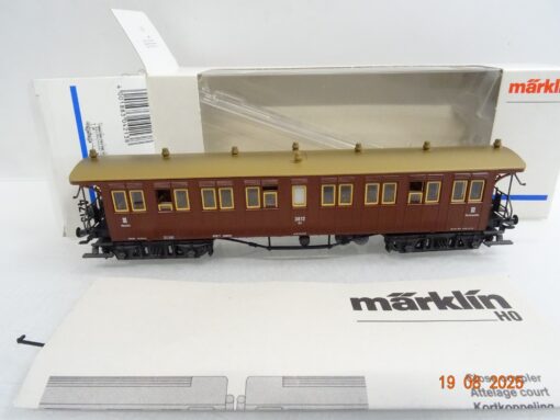 Märklin H0 4213 Personenwagen 3.Klasse der K.W.St.E in OVP RR3036 – Bild 3