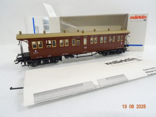 Märklin H0 4213 Personenwagen 3.Klasse der K.W.St.E in OVP RR3036