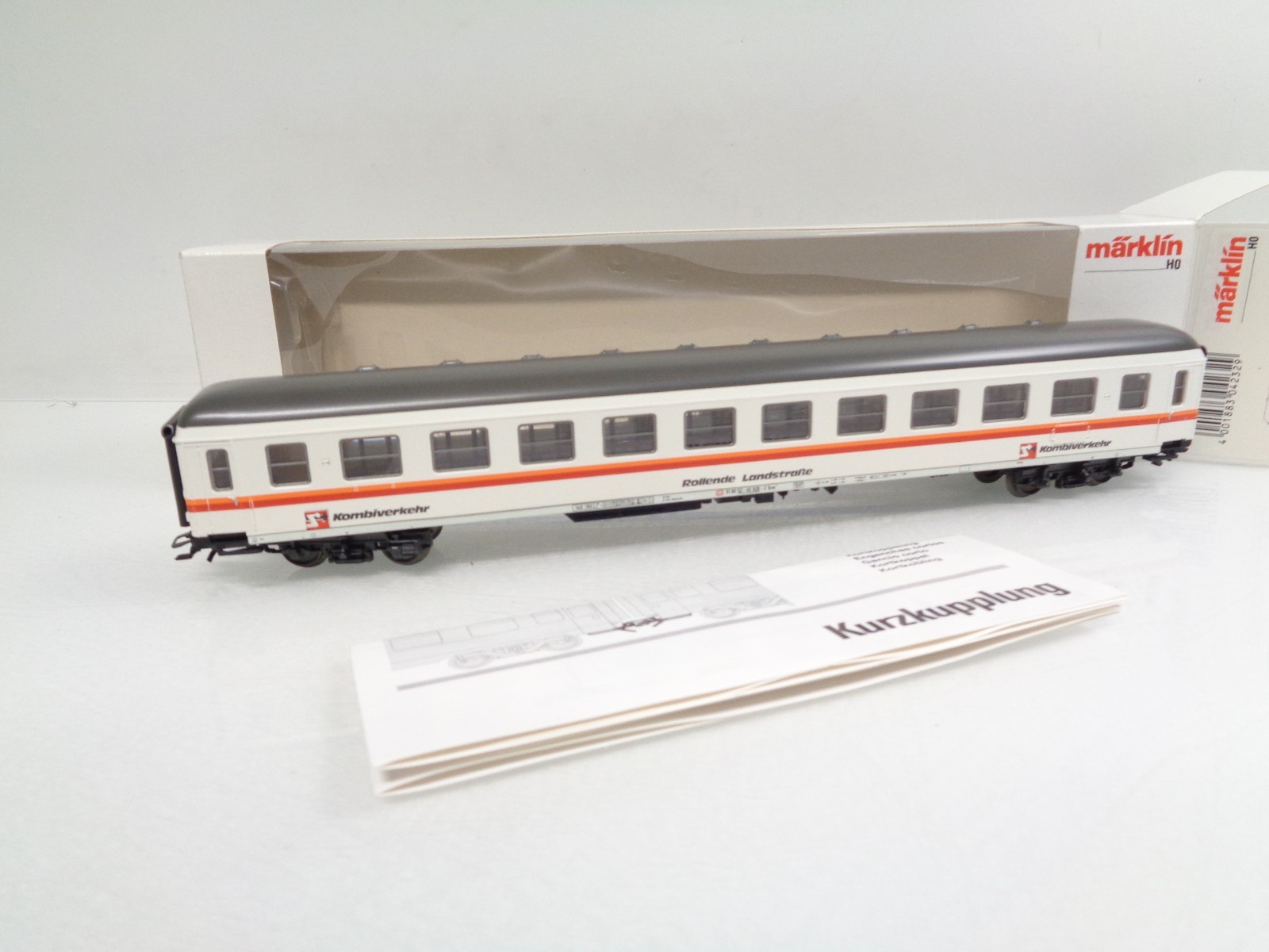 Märklin H0 4232 Liegewagen Rollende Landstraße der DB in OVP RR4809 – Bild 3