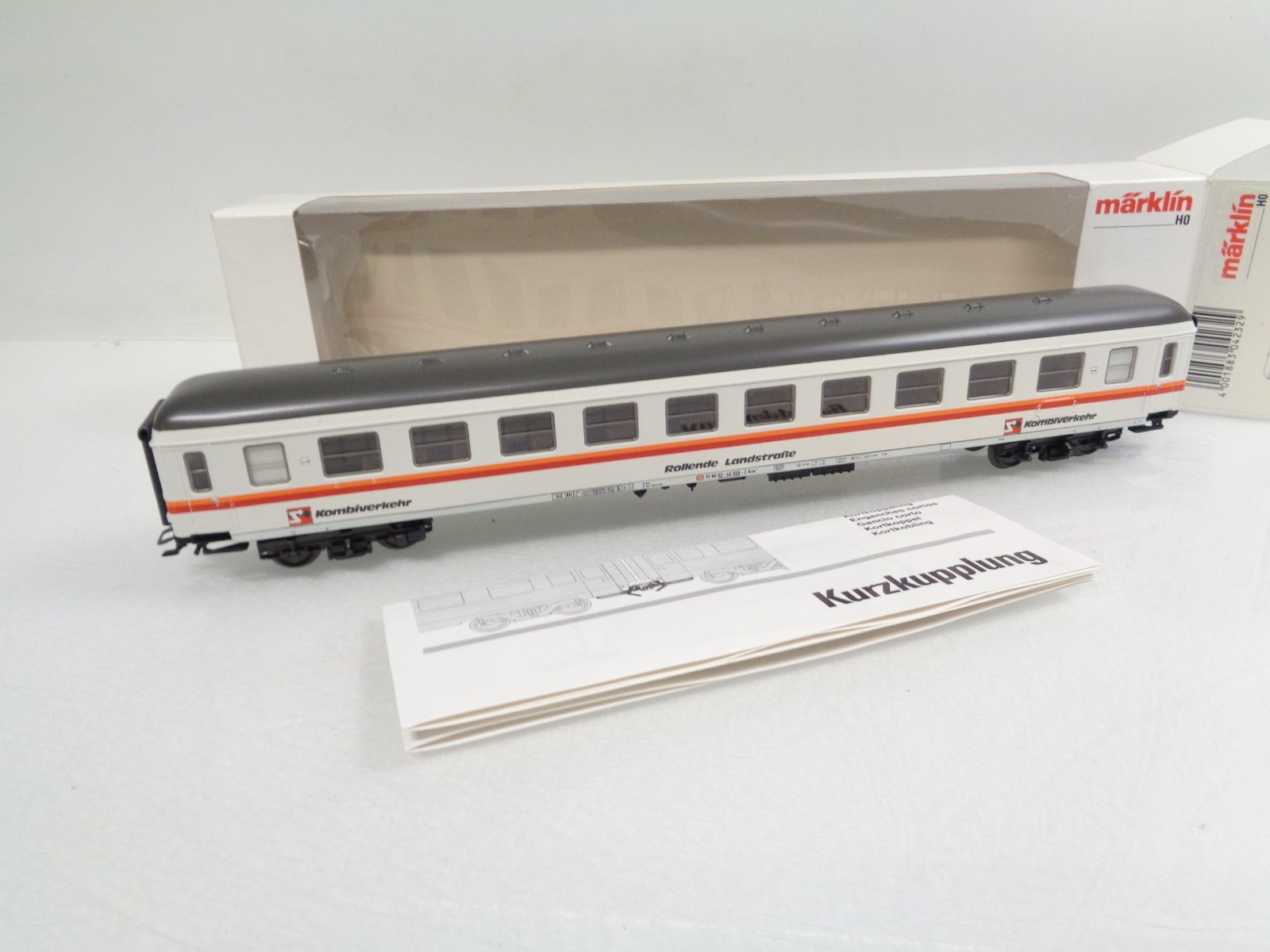 Märklin H0 4232 Liegewagen Rollende Landstraße der DB in OVP RR4809