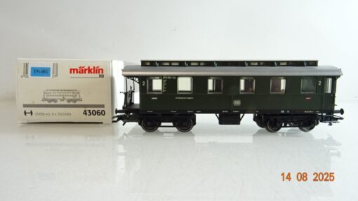 Märklin H0 43060 Personenwagen 2.Kl. der DB in OVP PR9534
