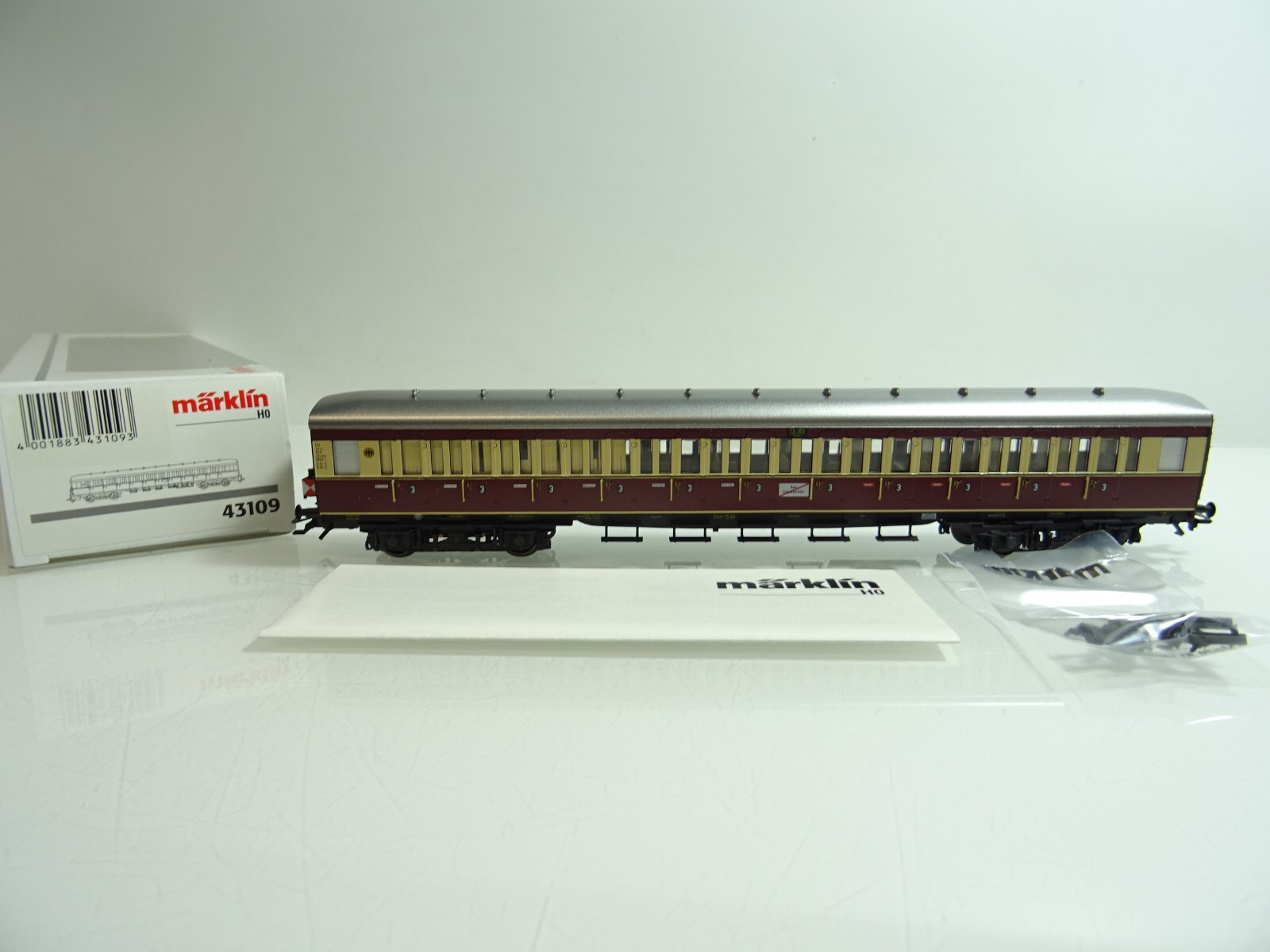Märklin H0 43109 Abteilwagen 3. Klasse der DRG in OVP PR1746
