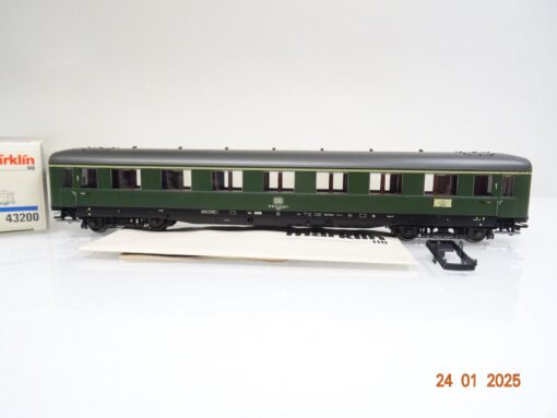 Märklin H0 43200 Schürzenwagen 1.Kl. der DB in OVP PR5488