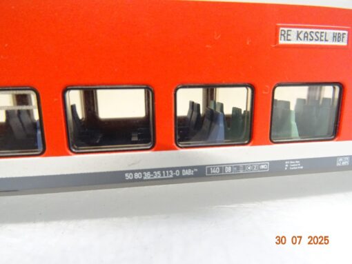 Märklin H0 43584 Doppelstockwagen 50 80 36-35 113-0 1./2.Kl. der DB JL2047 o. – Bild 3
