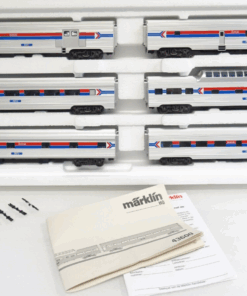 Märklin H0 43600 US Personenwagen-Set 6tlg. Streamliner Amtrak in OVP JL1008