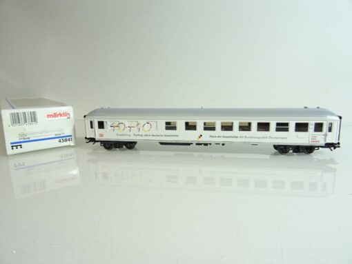Märklin H0 43841 Ausstellungswagen der DB neuwertig in OVP CK5039