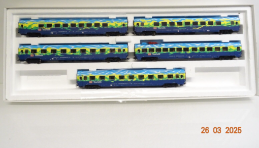 Märklin H0 43878 Wagen-Set 5tlg. Touristikzug der DB in OVP LE9735 – Bild 3