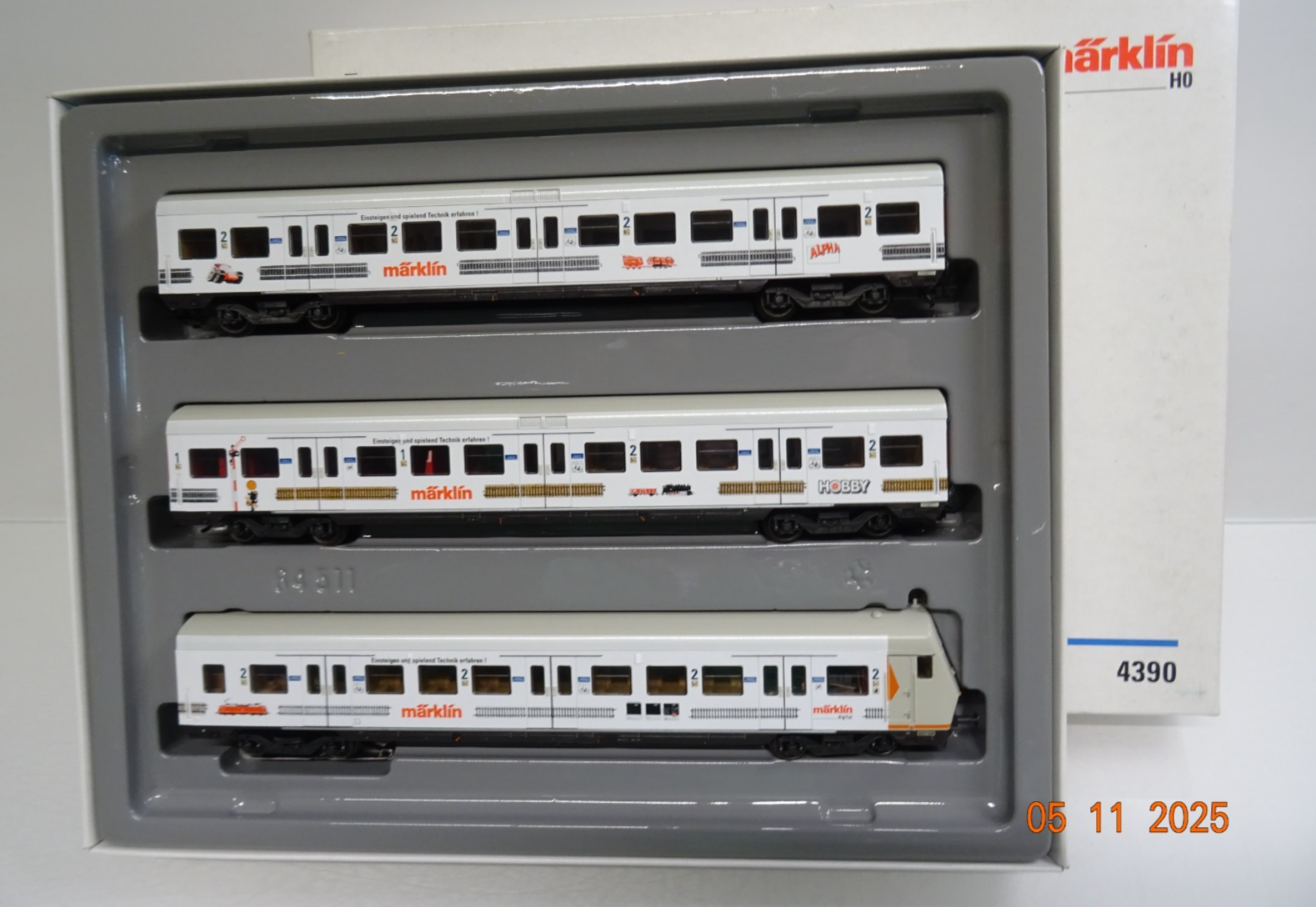 Märklin H0 4390 Wagen-Set 3tlg. S-Bahn in OVP JL4137