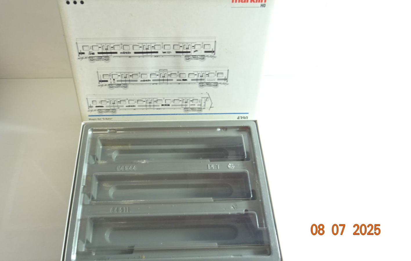 Märklin H0 4390 Wagen-Set S-Bahn Leerverpackung siehe Foto CK9432 – Bild 3