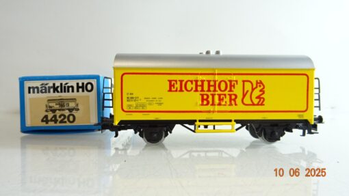Märklin H0 4420 Kühlwagen Eichhof Bier in OVP PR8290