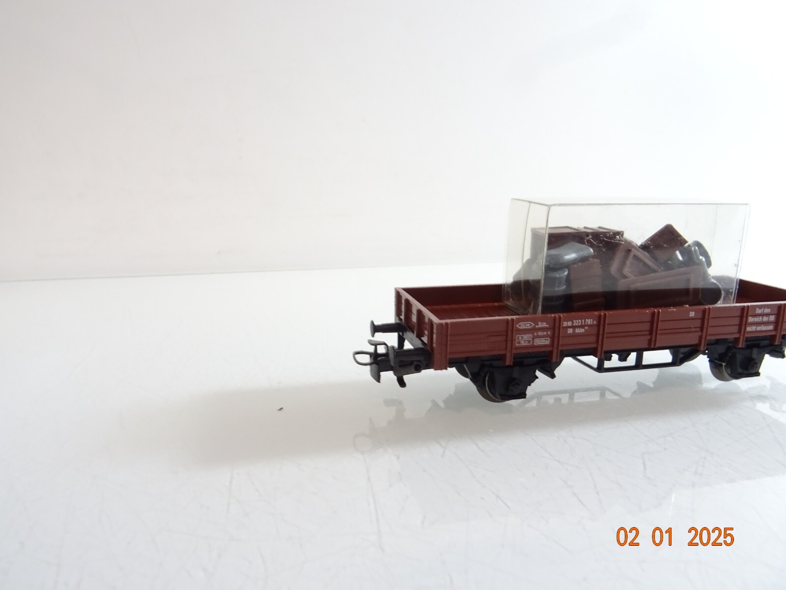 Märklin H0 4423 Güterwagen Niederbordwagen mit Ladung in OVP CK5079 – Bild 3