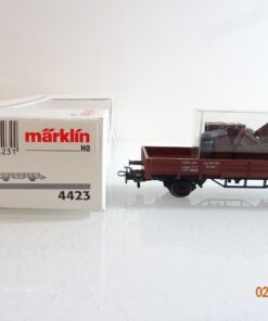 Märklin H0 4423 Güterwagen Niederbordwagen mit Ladung in OVP CK5079