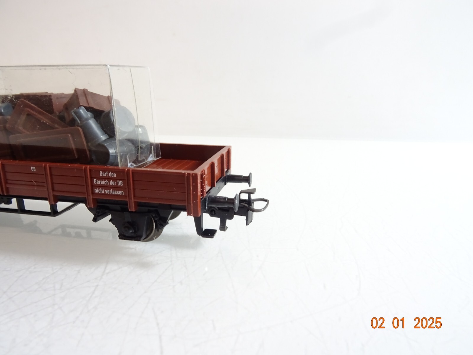 Märklin H0 4423 Güterwagen Niederbordwagen mit Ladung in OVP CK5079 – Bild 4