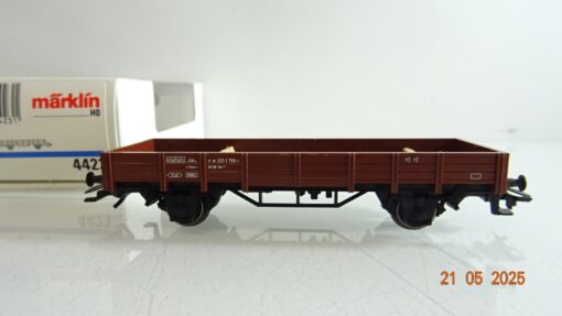 Märklin H0 4423 Niederbordwagen der DB in OVP PR7877 – Bild 3