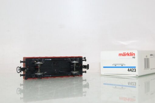 Märklin H0 4423 Niederbordwagen mit Ladung der DB in OVP LW520 – Bild 3