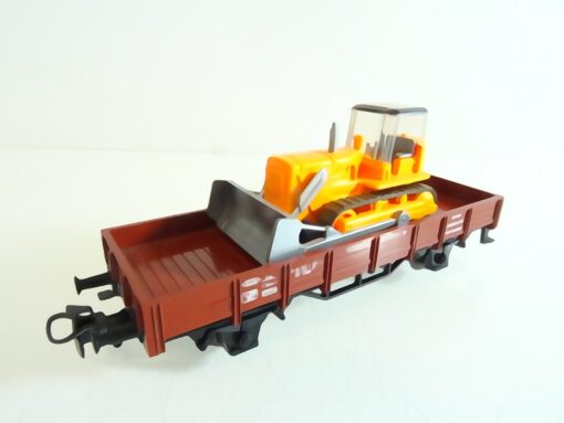 Märklin H0 4424 Niederbordwagen mit Planierraupe RR2311 o.