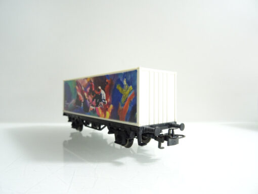 Märklin H0 44265 Containerwagen Geburstagswagen 1999 SOS Kinderdorf in OVP C245 – Bild 6