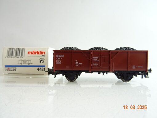 Märklin H0 4431 offener Güterwagen mit Ladung der DB in OVP PR6651
