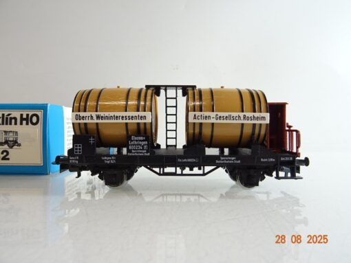Märklin H0 4432 Weinfässerwagen  in OVP PR9948 – Bild 3