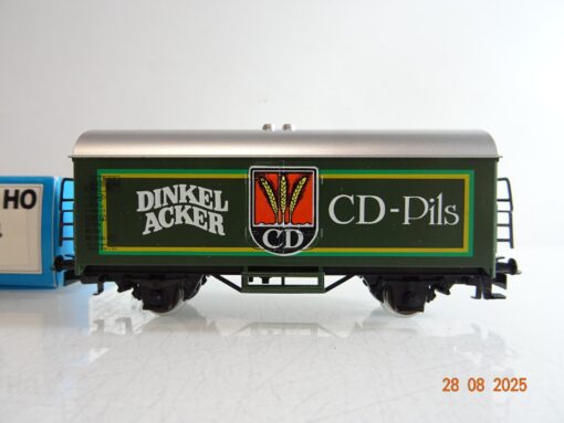 Märklin H0 4436 Kühlwagen Dinkel Acker CD-Pils der DB in OVP PR9941 – Bild 3