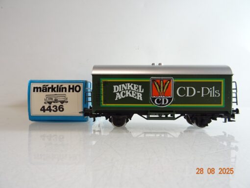 Märklin H0 4436 Kühlwagen Dinkel Acker CD-Pils der DB in OVP PR9941