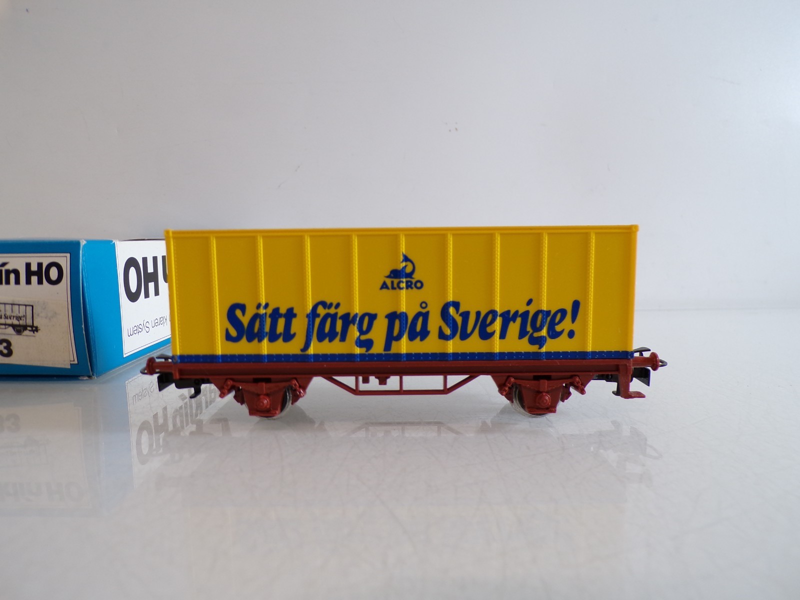 Märklin H0 4483 Containerwagen Sätt färg pa Sverige! in OVP BH1542 – Bild 3