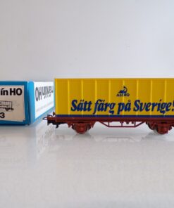 Märklin H0 4483 Containerwagen Sätt färg pa Sverige! in OVP BH1542