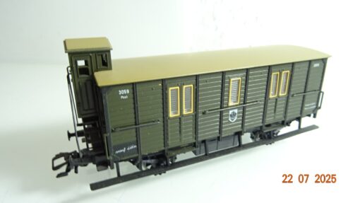 Märklin H0 4500 Bahnpostwagen 3059 Post RR2588 o.