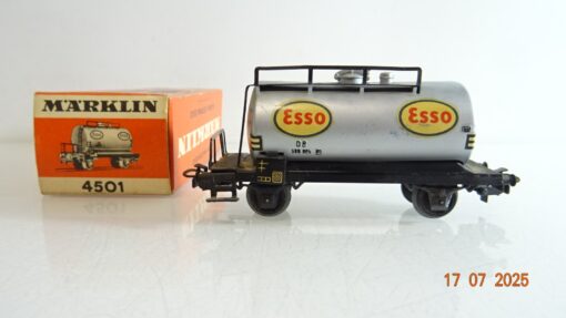 Märklin H0 4501 Kesselwagen ESSO der DB in OVP PR9068
