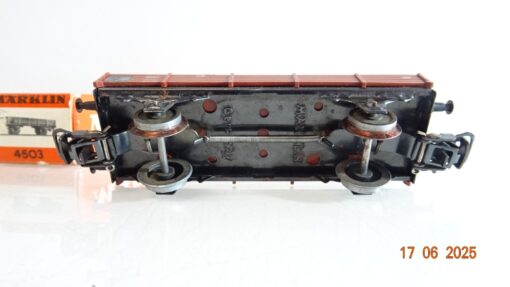 Märklin H0 4503 Niederbordwagen der DB in OVP PR8503 – Bild 4