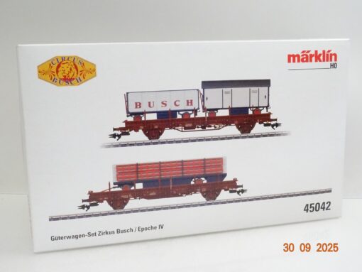 Märklin H0 45042 Güterwagen-Set Zirkus Busch der DB in OVP JL3305 – Bild 3