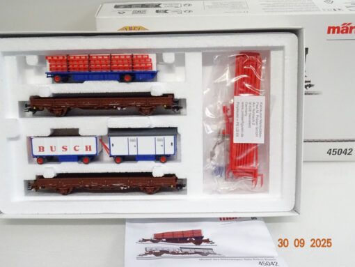 Märklin H0 45042 Güterwagen-Set Zirkus Busch der DB in OVP JL3305
